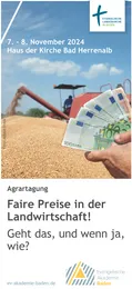 Bild zur Agrartagung Faire Preise in der Landwirtschaft! Geht das, und wenn ja, wie?