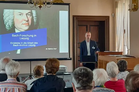 Video-Präsentation im Bach-Archiv Leipzip